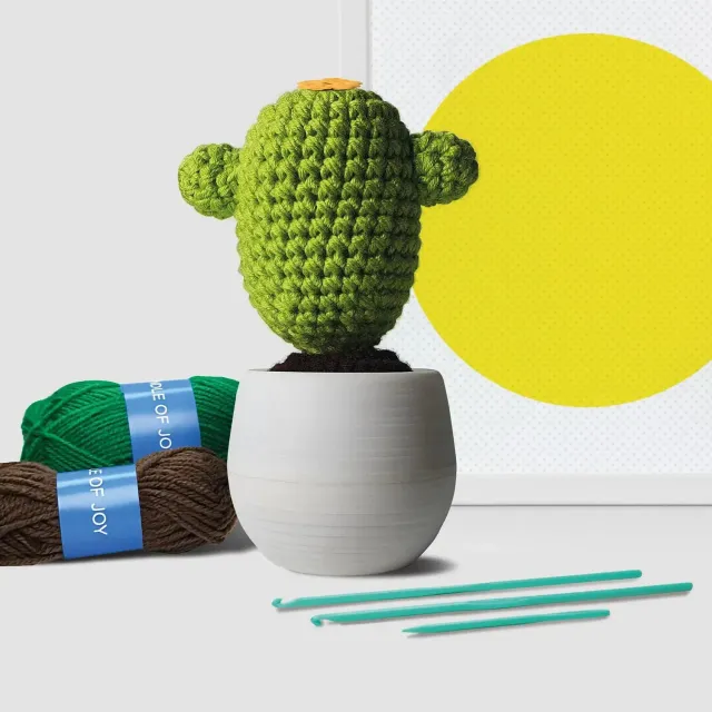 Mustard Discover Cactus Classic virkset kaktus