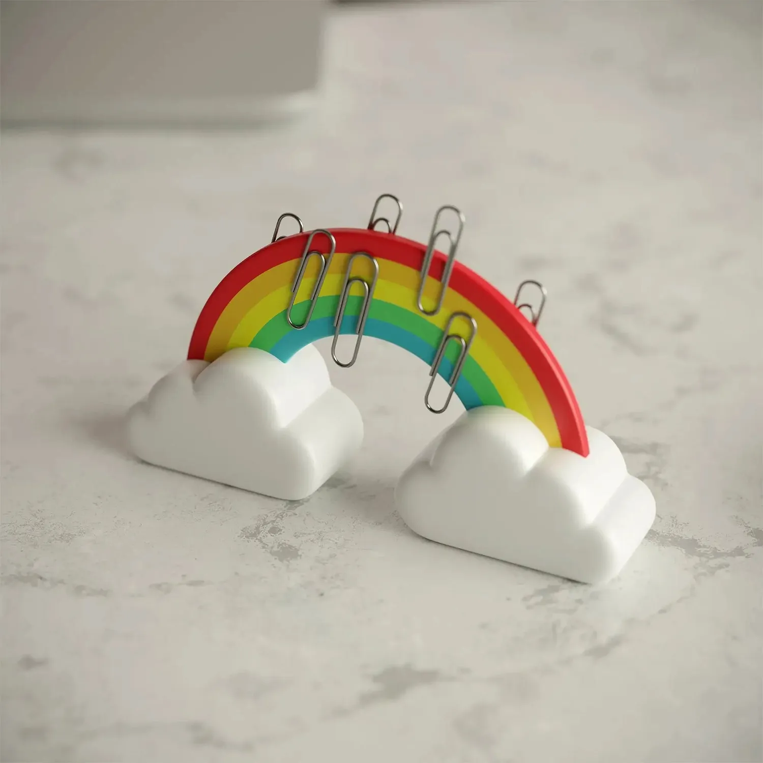 Mustard Rainbow gemhållare magnet regnbåge