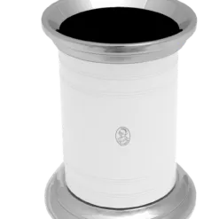 El Casco M-654 pennställ vit krom