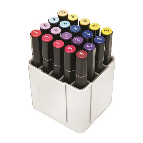 Deflecto Marker Organizer pennförvaring för 20 pennor
