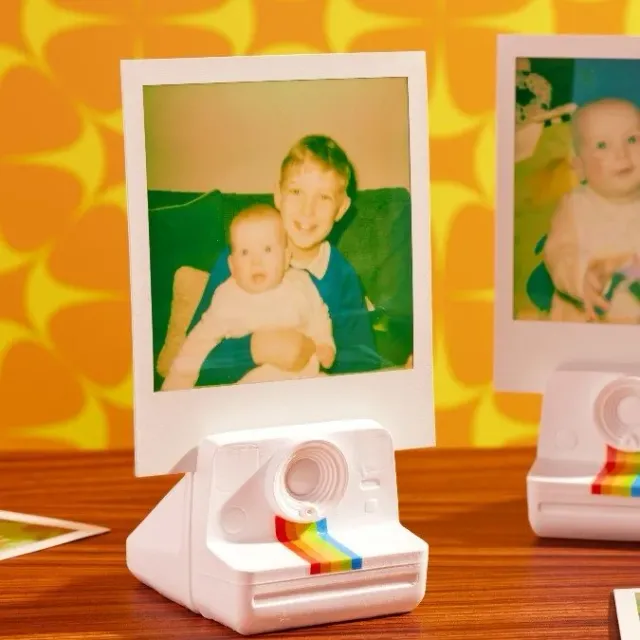 Mustard Polaroid fotohållare kamera 2-pack