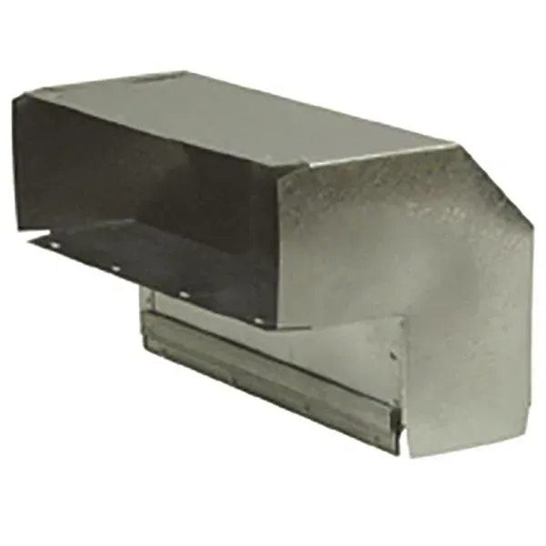 Deflecto ventilationsböj 90 grader 8,3x25,4 cm plåt