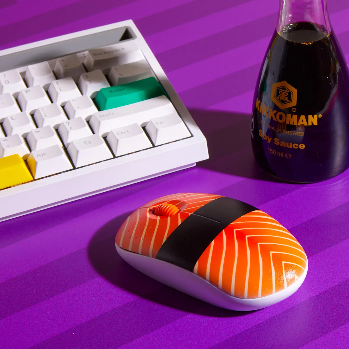 Mustard Sushi trådlös datormus sushi