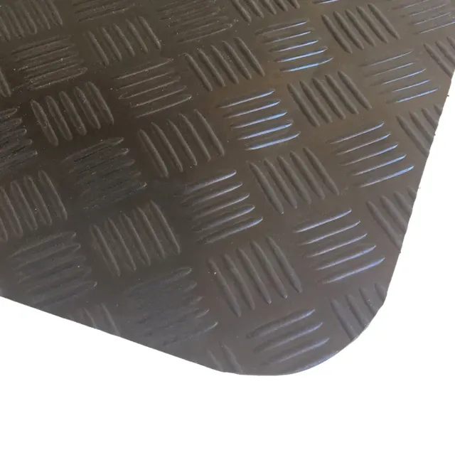 SDM durkmönstrad gummiduk 3 mm halksäker