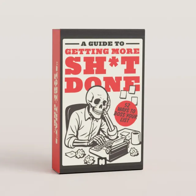 Mustard A Guide To Getting More Sh*t Done kortlek