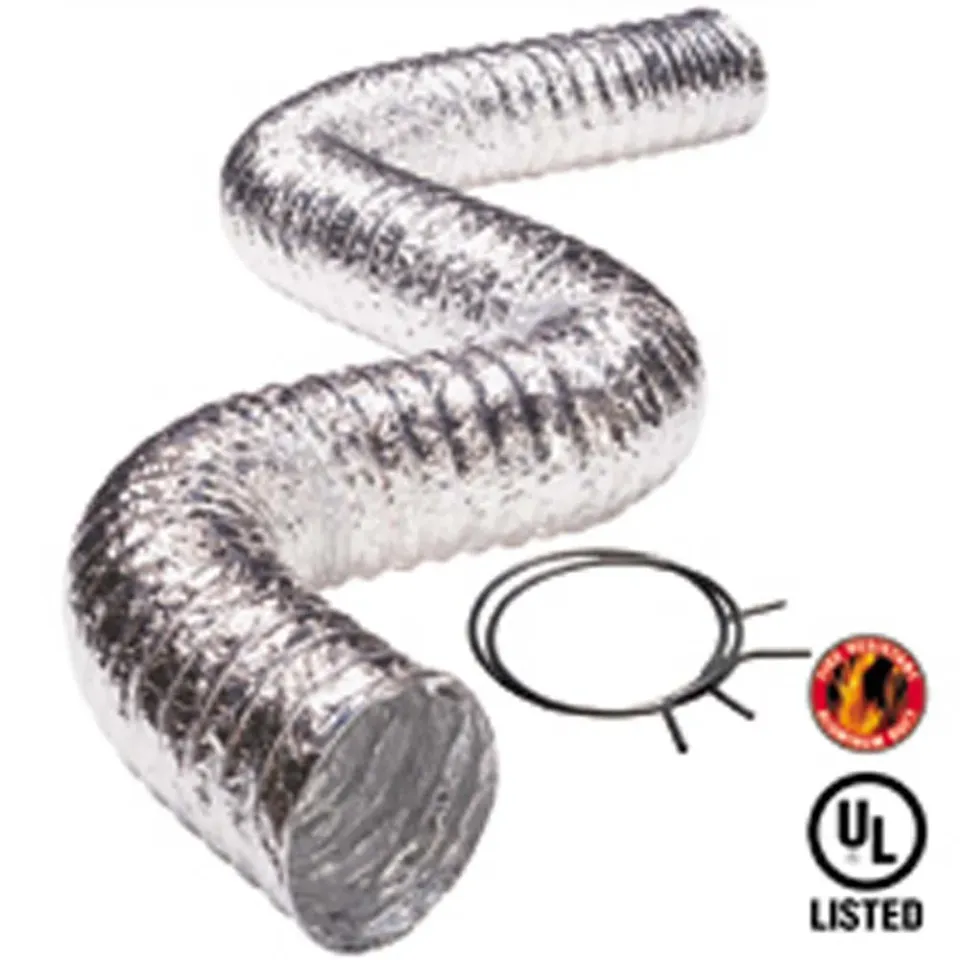 Deflecto ventilationsslang aluminium torktumlare kit