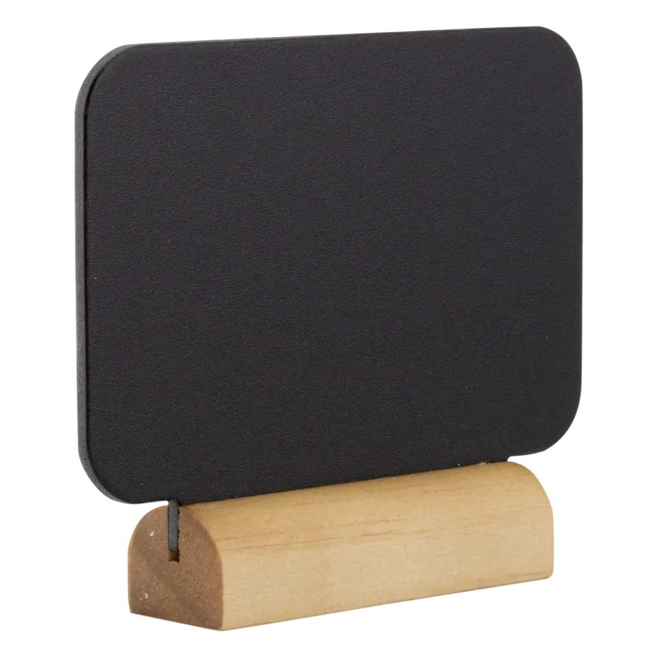 Deflecto Silhouette griffeltavla bord mini träfot