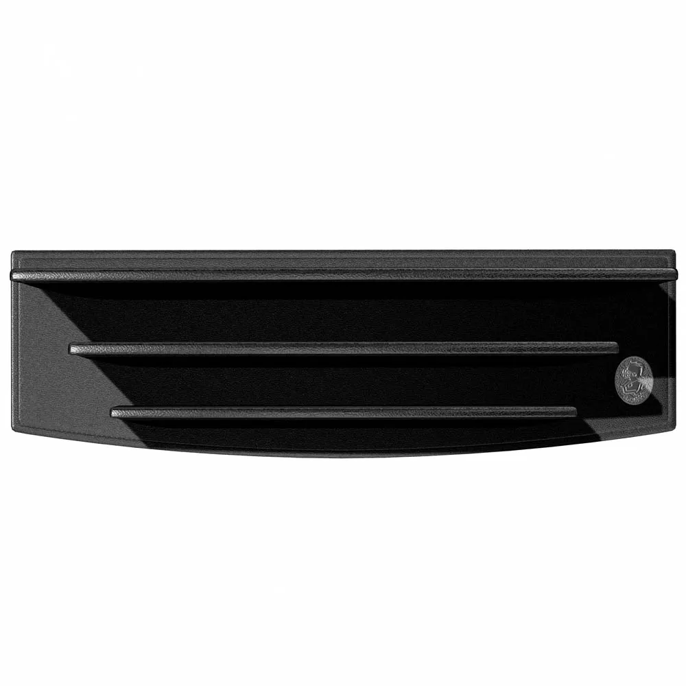 El Casco M-714 brevställ svart läder