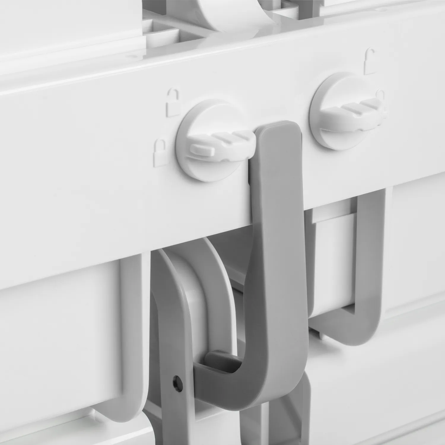 Deflecto Tilt Bin Caddy förvaringsbox lutande 2-pack 8 fack