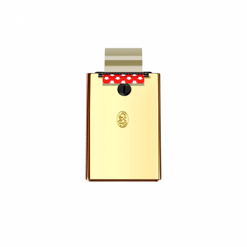 El Casco M-800 LN tejpdispenser svart lack 23k guld