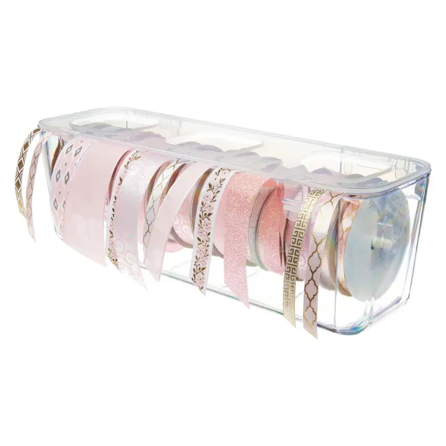 Deflecto banddispenser förvaringsbox transparent