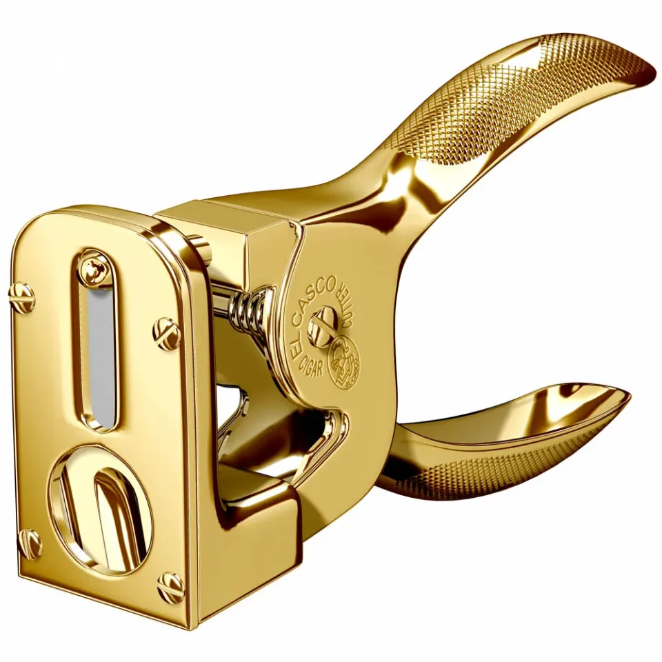 El Casco M-765 L cigarrsnoppare guld 23 karat