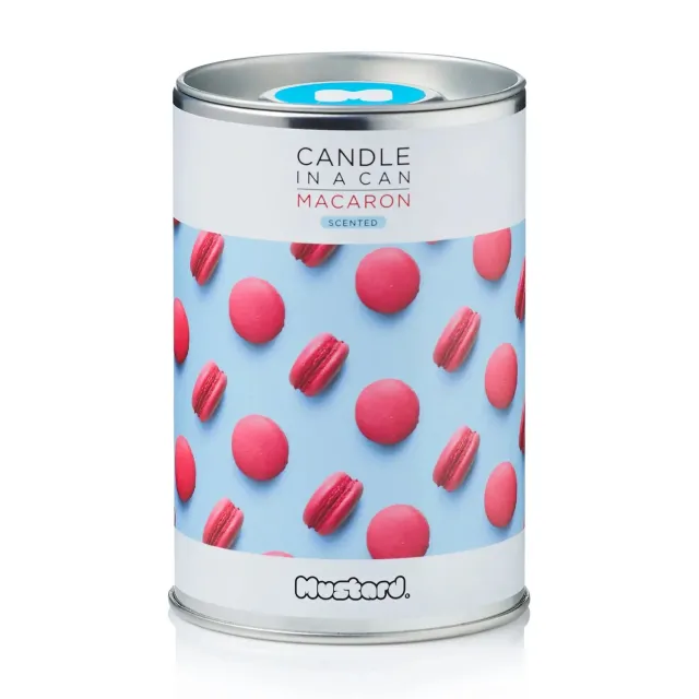 Mustard Candle in a Can doftljus macaron