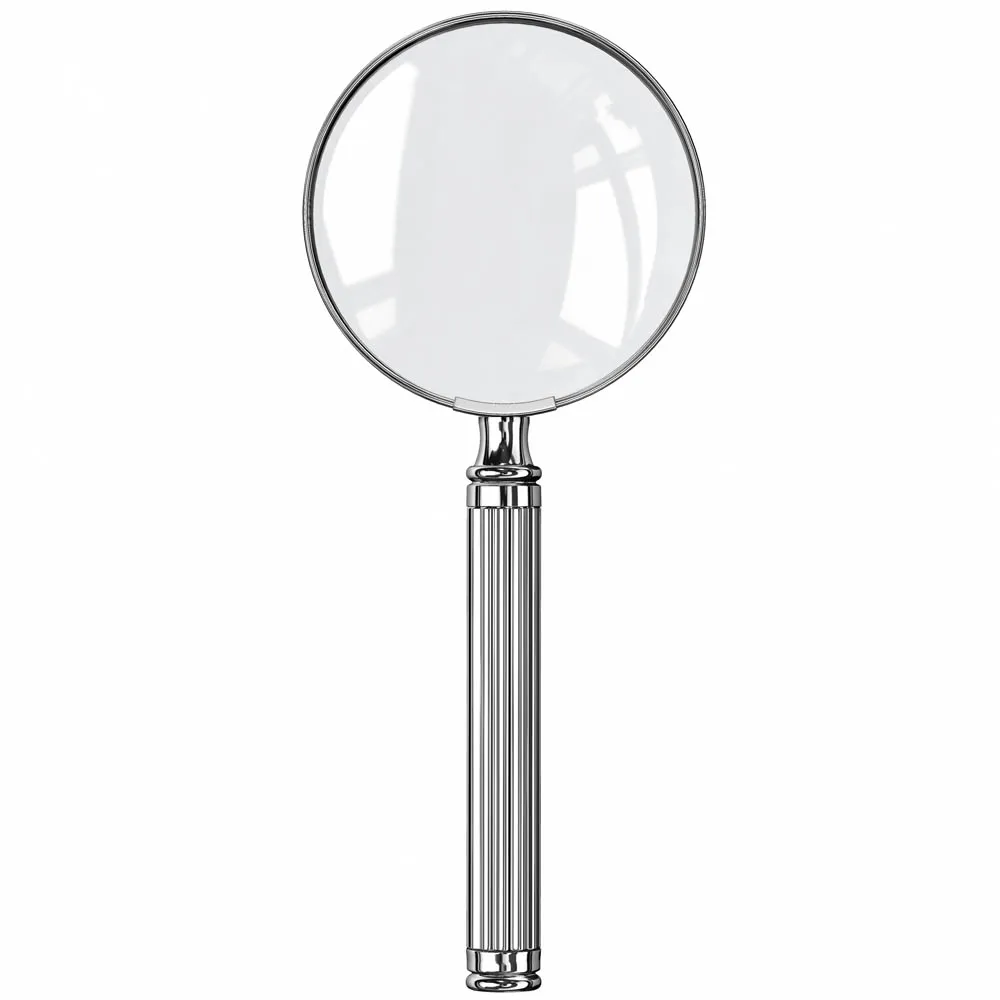 El Casco M-675 CT förstoringsglas blank krom