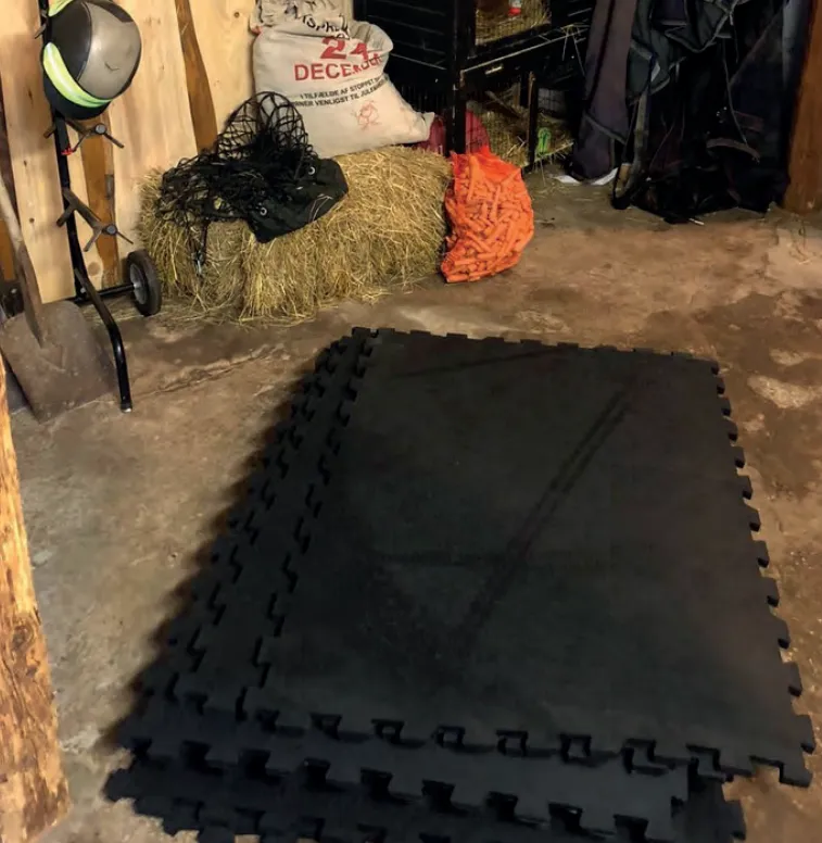 SDM Ergonomic Mats Stallmatta pussel stötabsorberande