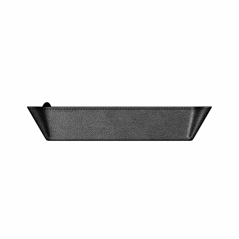 El Casco M-716 förvaringsbricka svart läder
