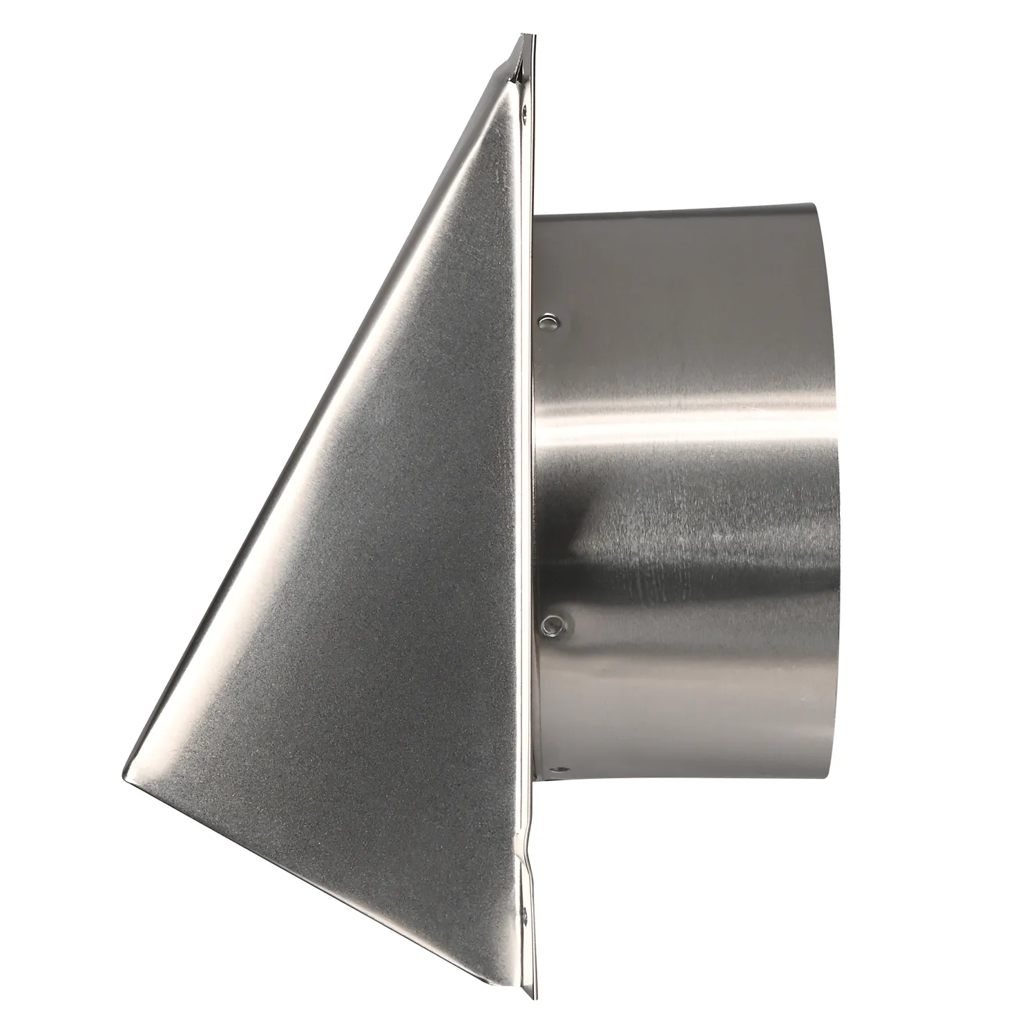 Deflecto Wallcap ventil aluminium 15,2 cm spjäll