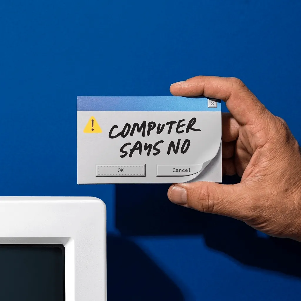 Mustard Computer Says No klisterlappar 150-pack dialog