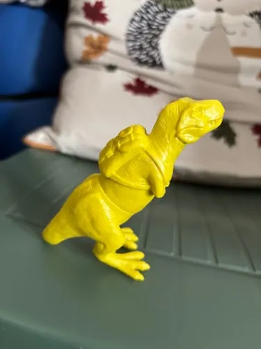Mustard T-Rex Dino överstrykningspenna lime