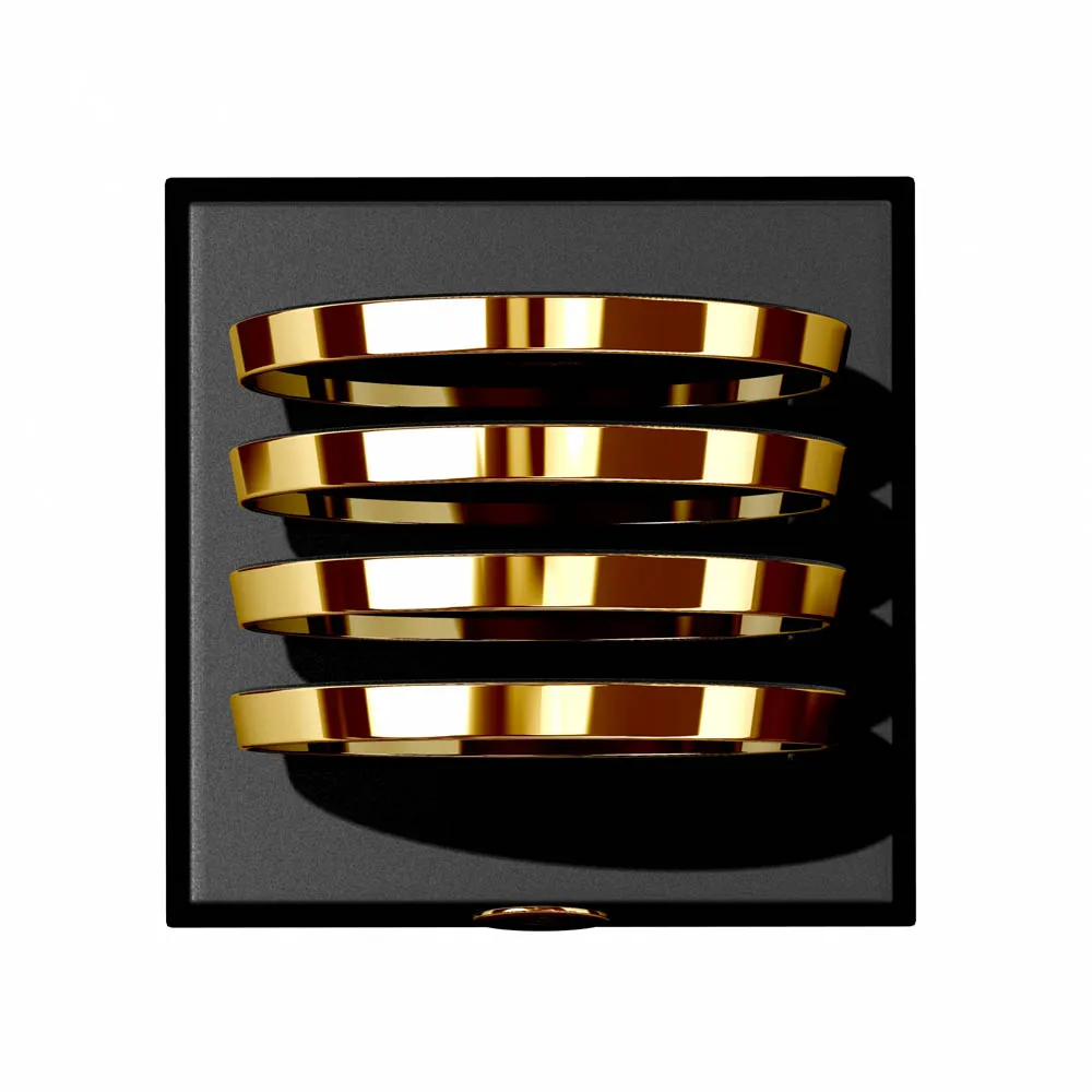 El Casco M-653 L glasunderlägg 23k guld